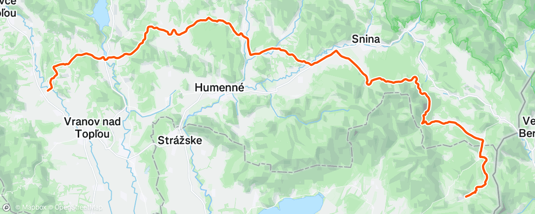 Map of the activity, Slovakia Divide 2025 ~ day5