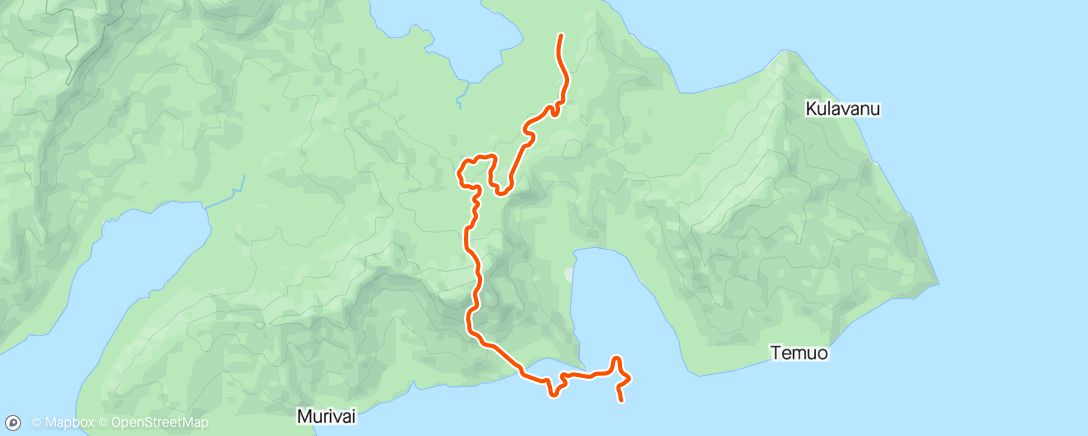 Mapa da atividade, Zwift - Temple Trek in Watopia