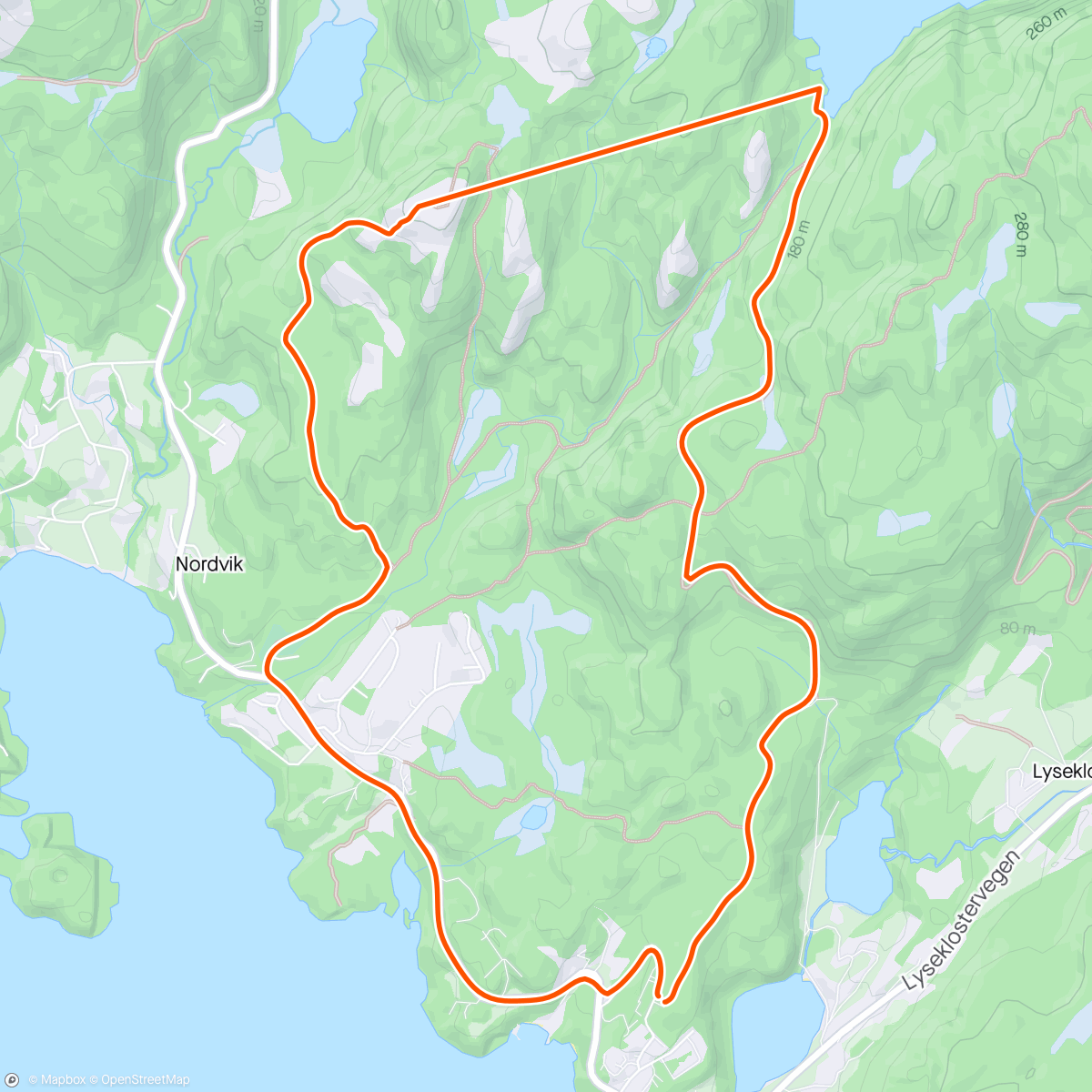 Map of the activity, Rundtur via Storakvitafjellet 👍