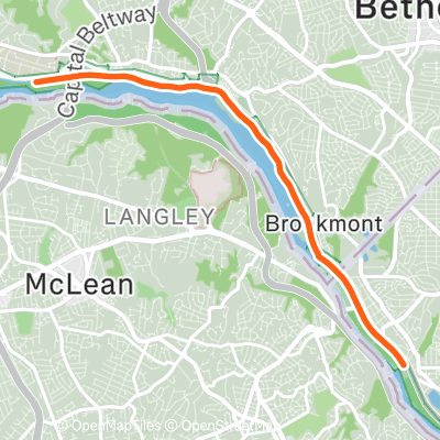 PR Marathon Single Leg | 6.6 mi Running Route on Strava