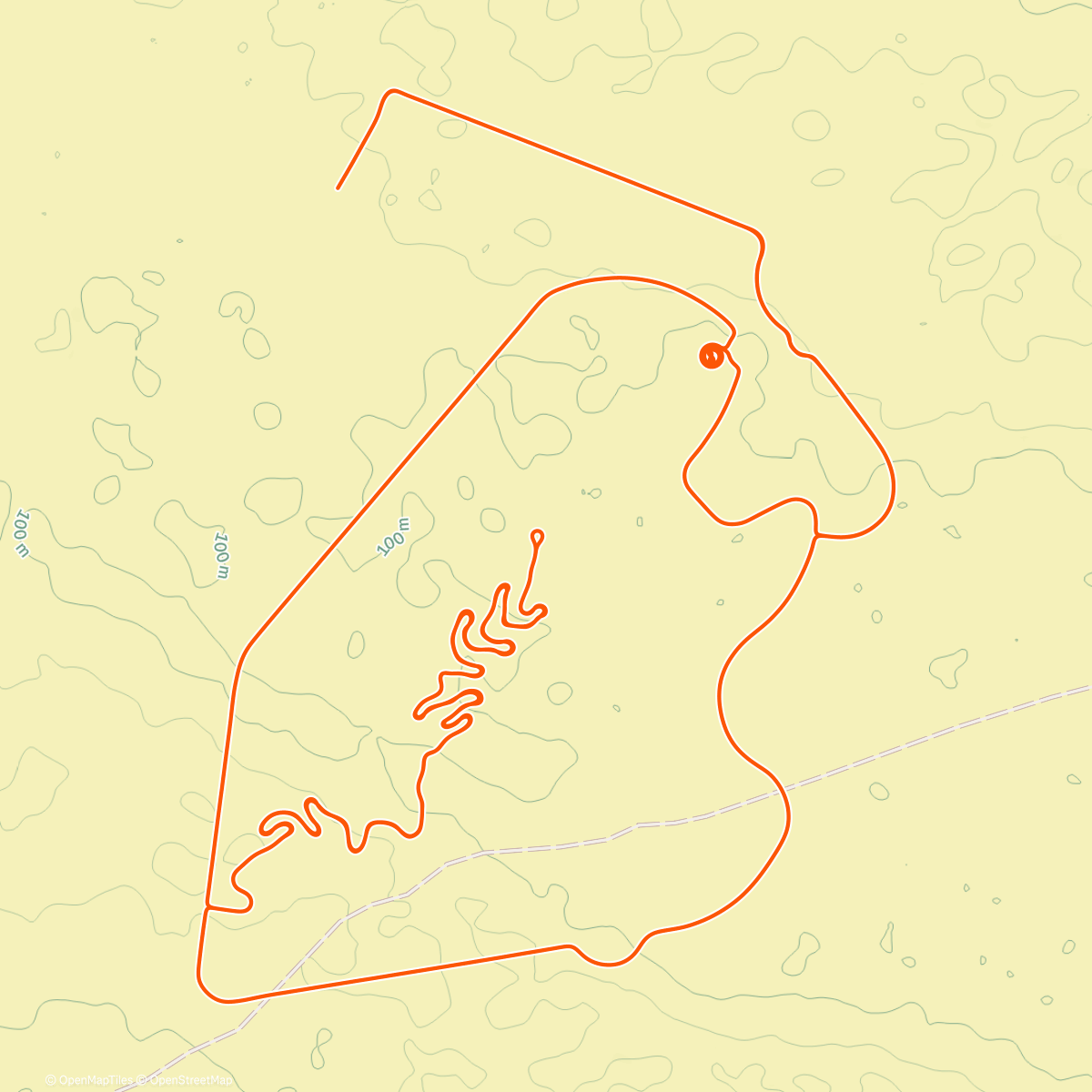 Map of the activity, MyWhoosh - Hudayriyat Ascend
