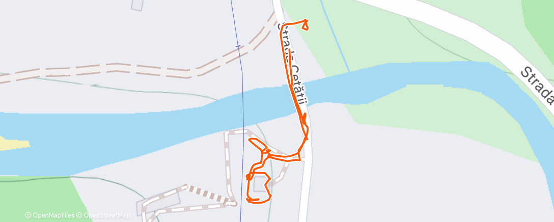 Map of the activity, Lunch Walk