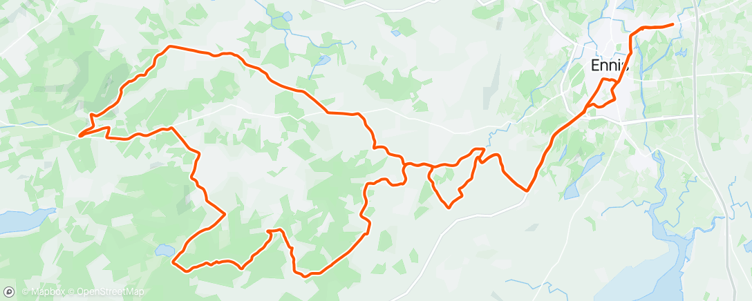 Map of the activity, Some gravel