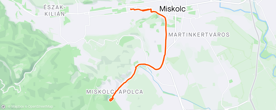 Map of the activity, Mindenkivelösszefutós