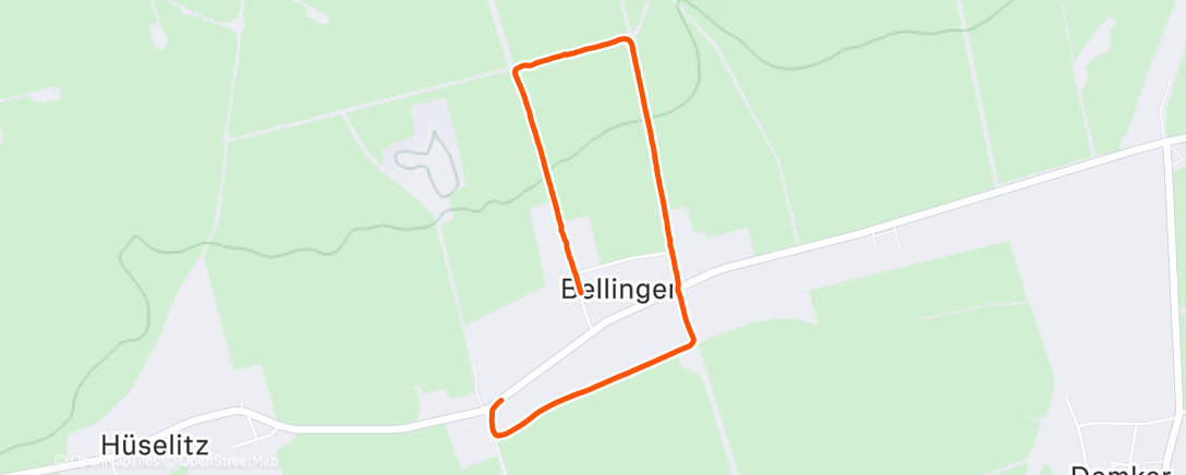 Peta aktivitas, Spaziergang am Nachmittag