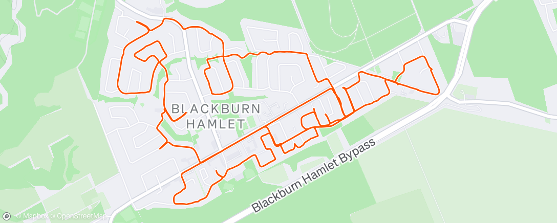 Map of the activity, GAGA delivery ride