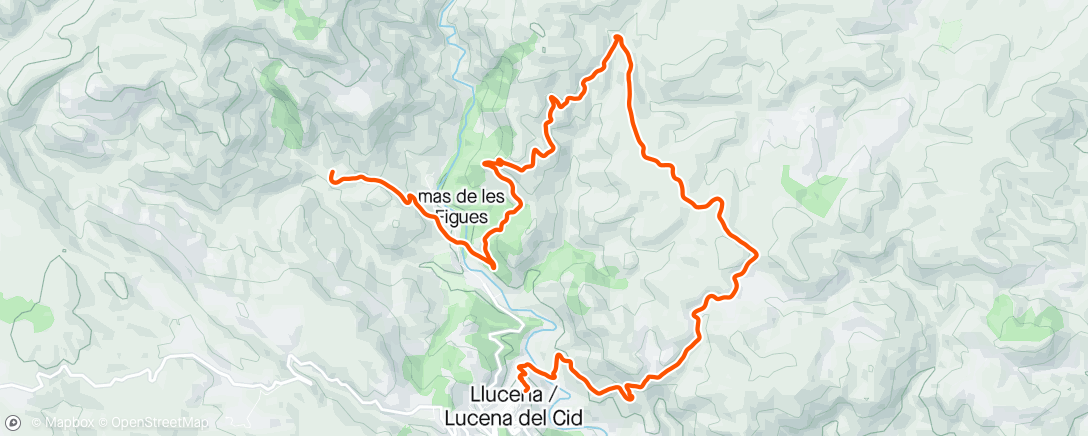 アクティビティ「Castello gravel 2° parte😜」の地図