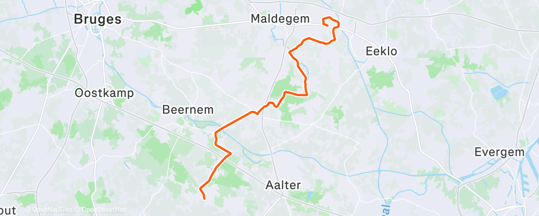 Карта физической активности (Niet glad, wel nat 🥸)