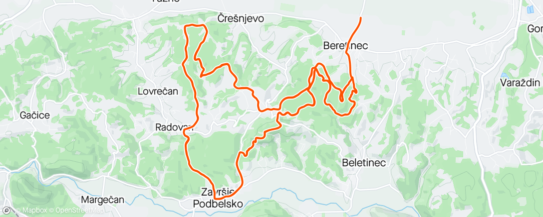 「Bodlja 2024」活動的地圖