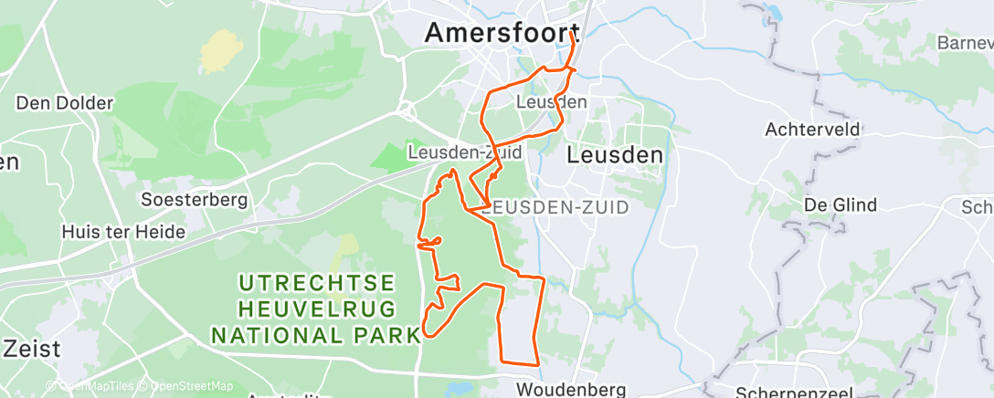 Mapa da atividade, Een wolf en een ree gespot 🐺🦌❄️