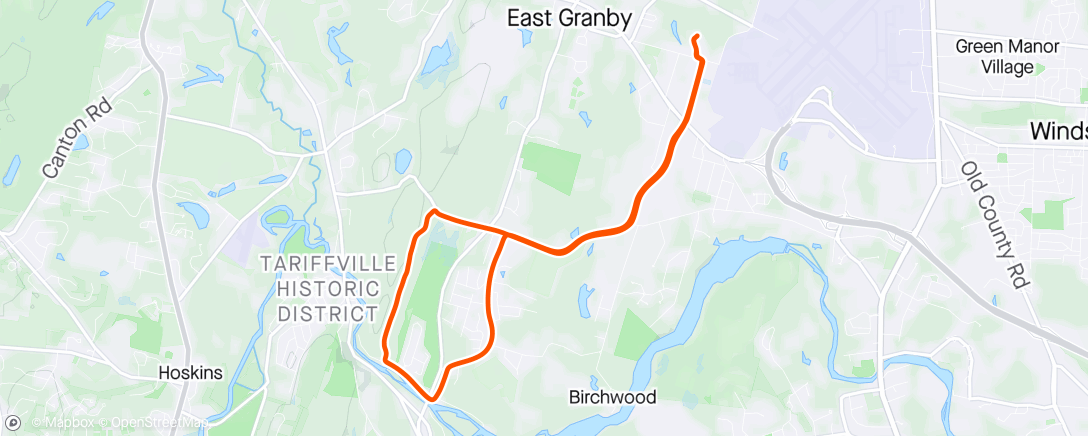 Map of the activity, xc tempo