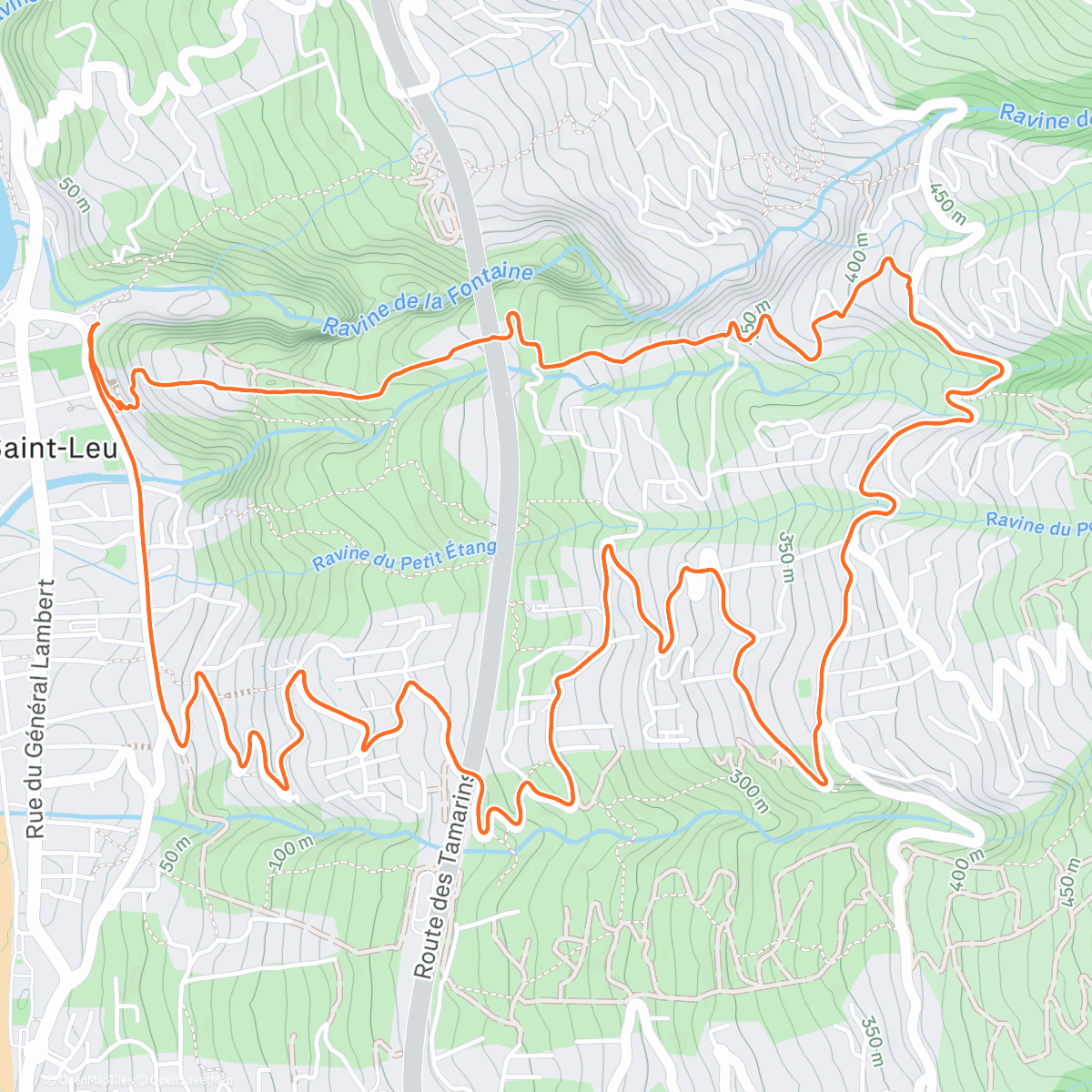 Map of the activity, 🇷🇪 Salette au petit dej’ pour le Pin !