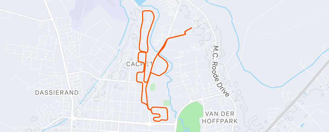 Map of the activity, Long run