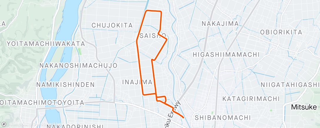 Map of the activity, Flat Run 🏃‍♂️