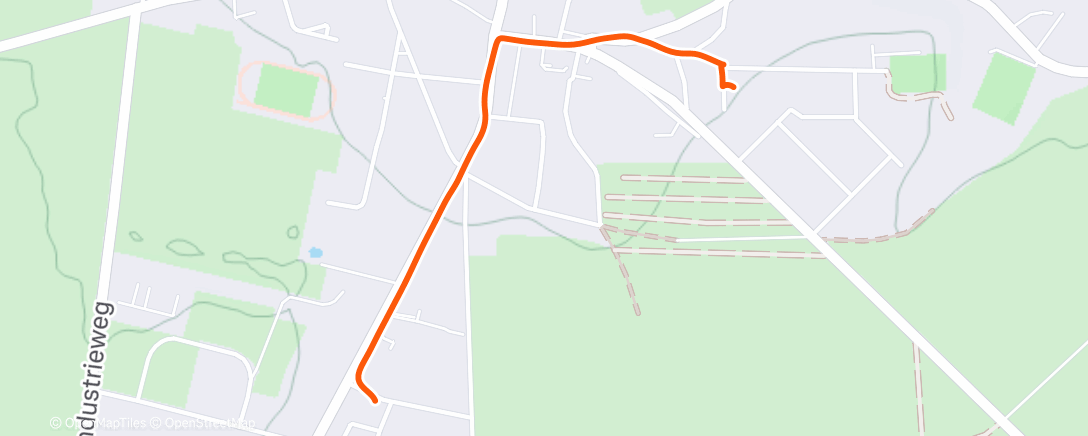 Карта физической активности (Abendspaziergang)