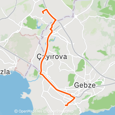 Sanayi-Darıca - D100 | 17.6 km Cycling Route on Strava