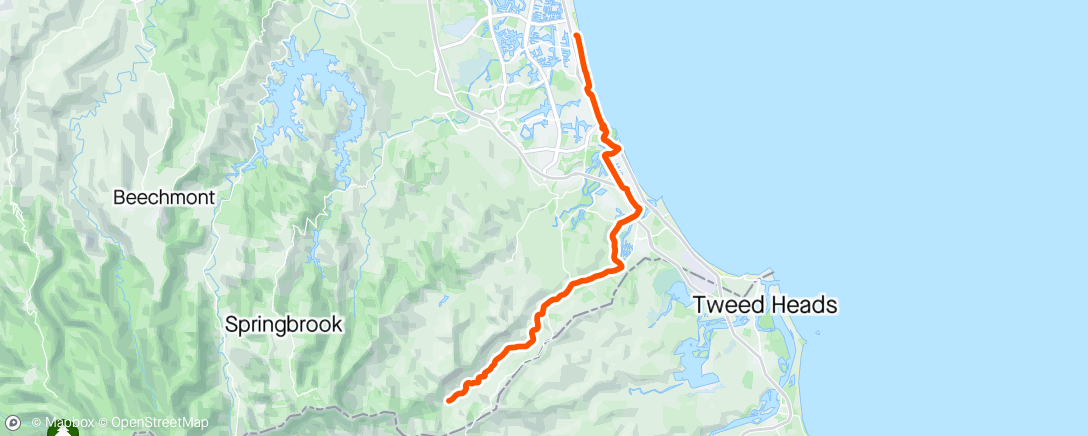 Map of the activity, Legends ride