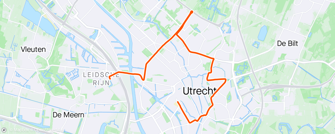 Map of the activity, ROUVY - La Vuelta 2022 | Stage 1 - Utrecht | NL