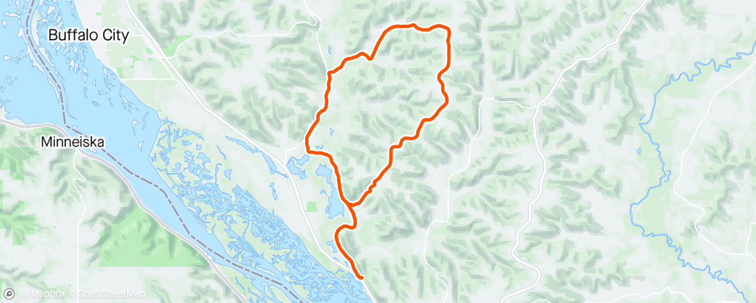 Map of the activity, Cat 6 Team Camp
