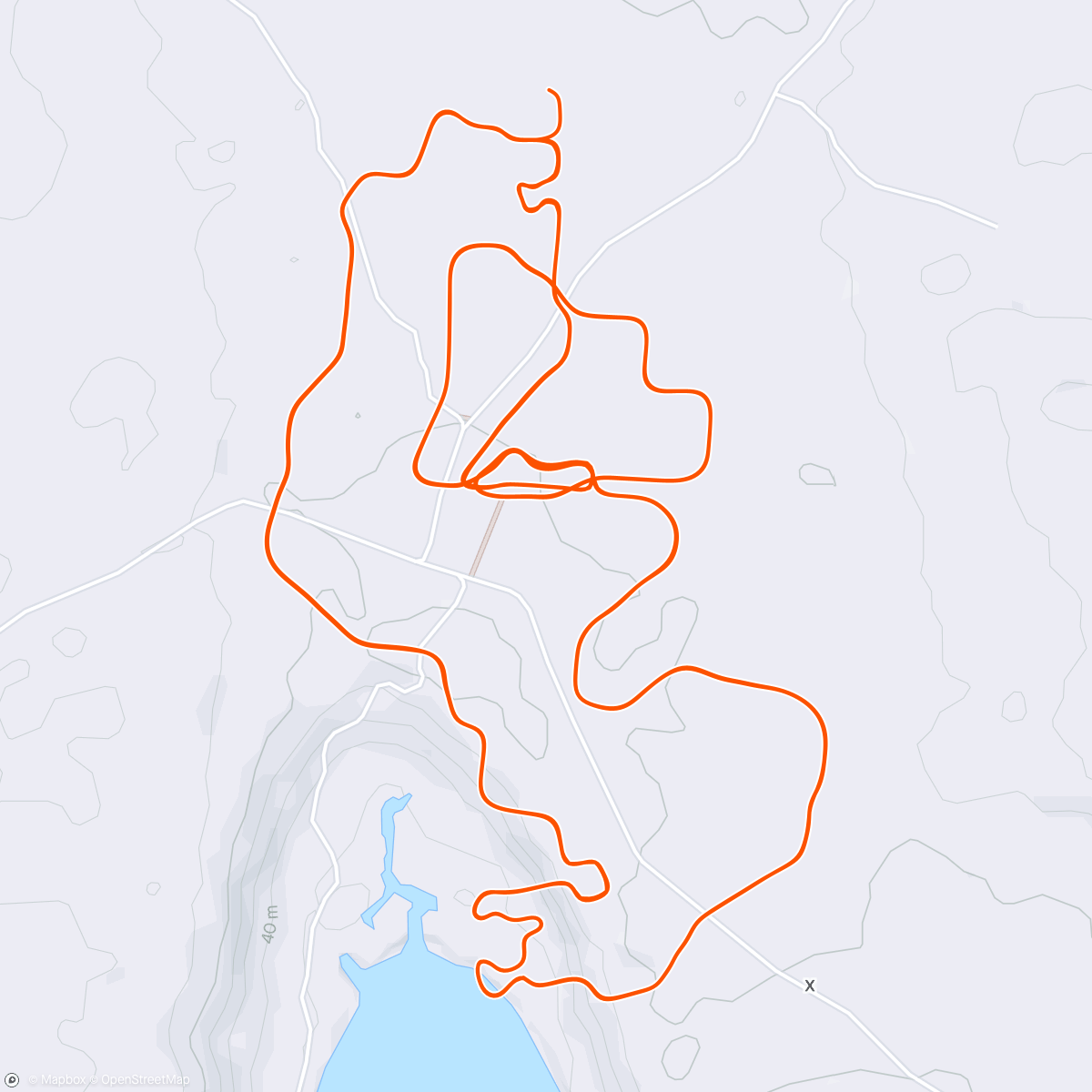 Map of the activity, Zwift - Group Ride: Team CLS High 'n' Low (B) on Sprinter's Playground in Makuri Islands