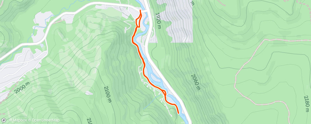Map of the activity, Fisherman's Trail