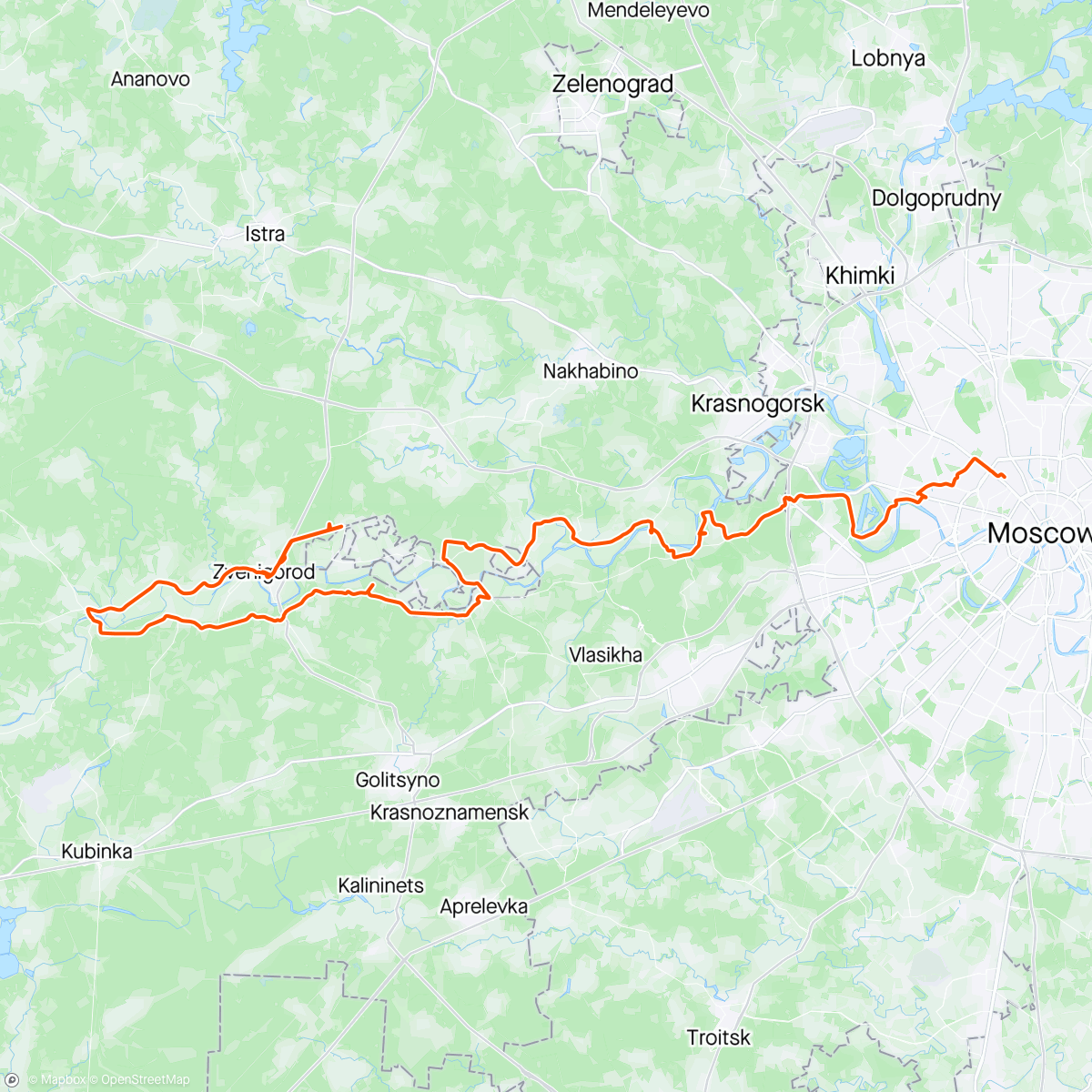 Map of the activity, На дачку, позабыв про ключ
