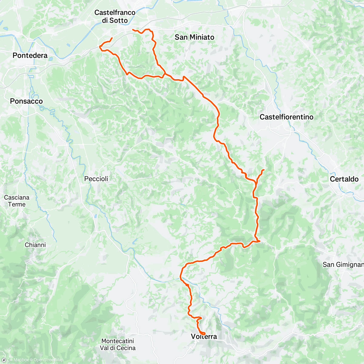 Map of the activity, 4 orette sono uscite