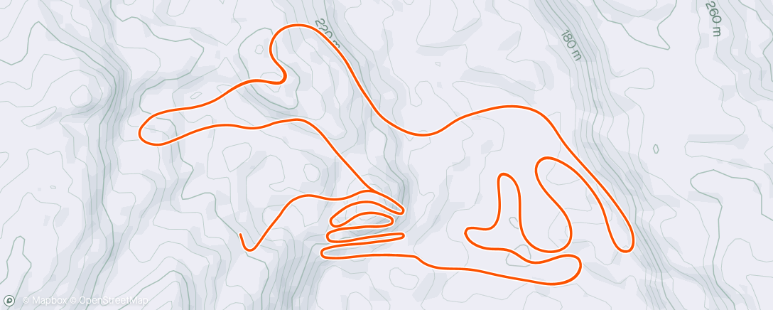 Map of the activity, indieVelo - Workout: Uphill Battle