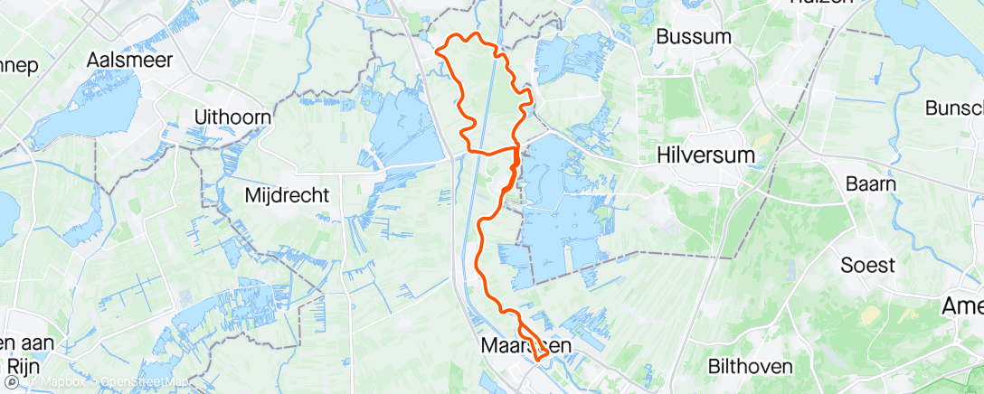 アクティビティ「Ochtendrit」の地図