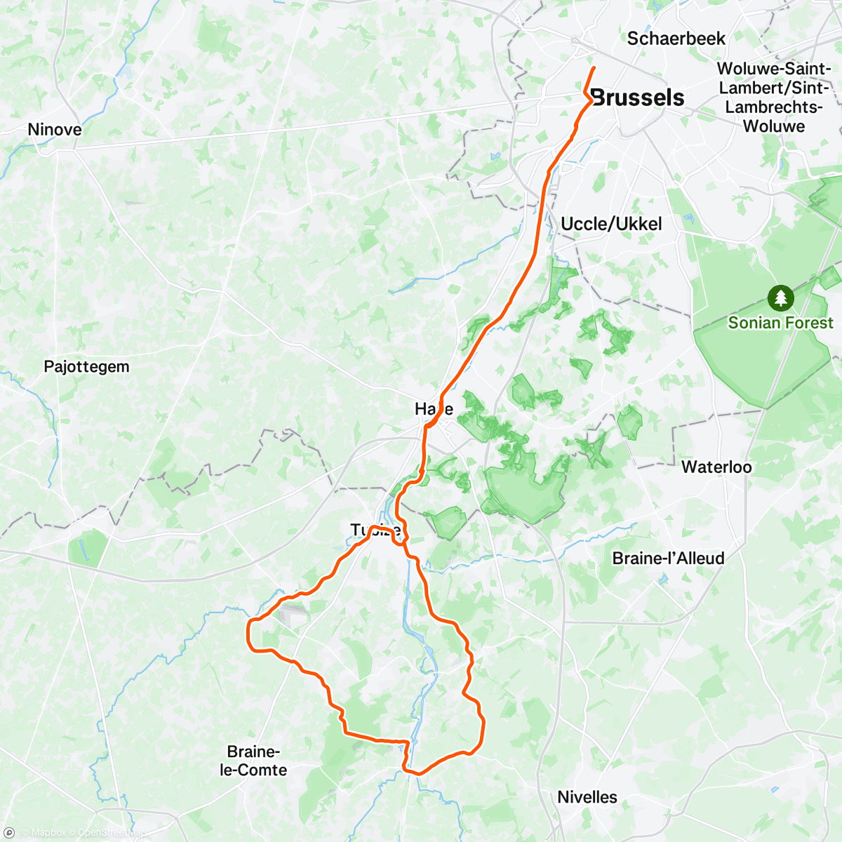 Map of the activity, Afterschool