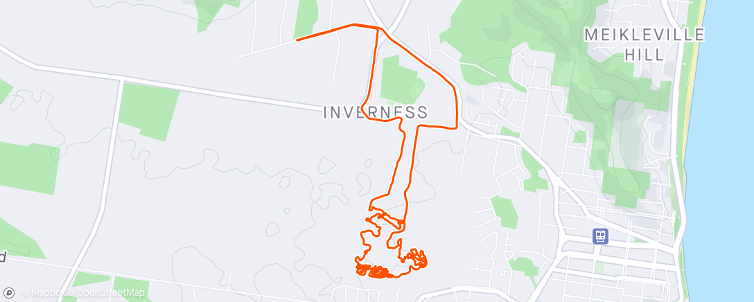 Map of the activity, Morning Trail Run 🏃‍♂️