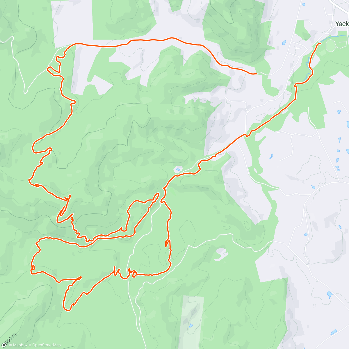 Map of the activity, Shify Shorty on the FOCUS Jam trail Bike