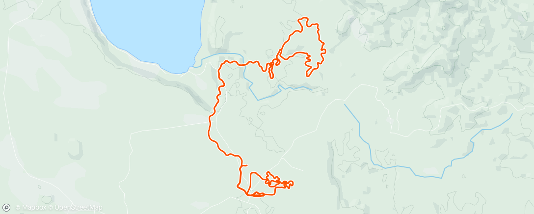 Map of the activity, Zwift - INTERVAL Z5 4 FOIS in Makuri Islands