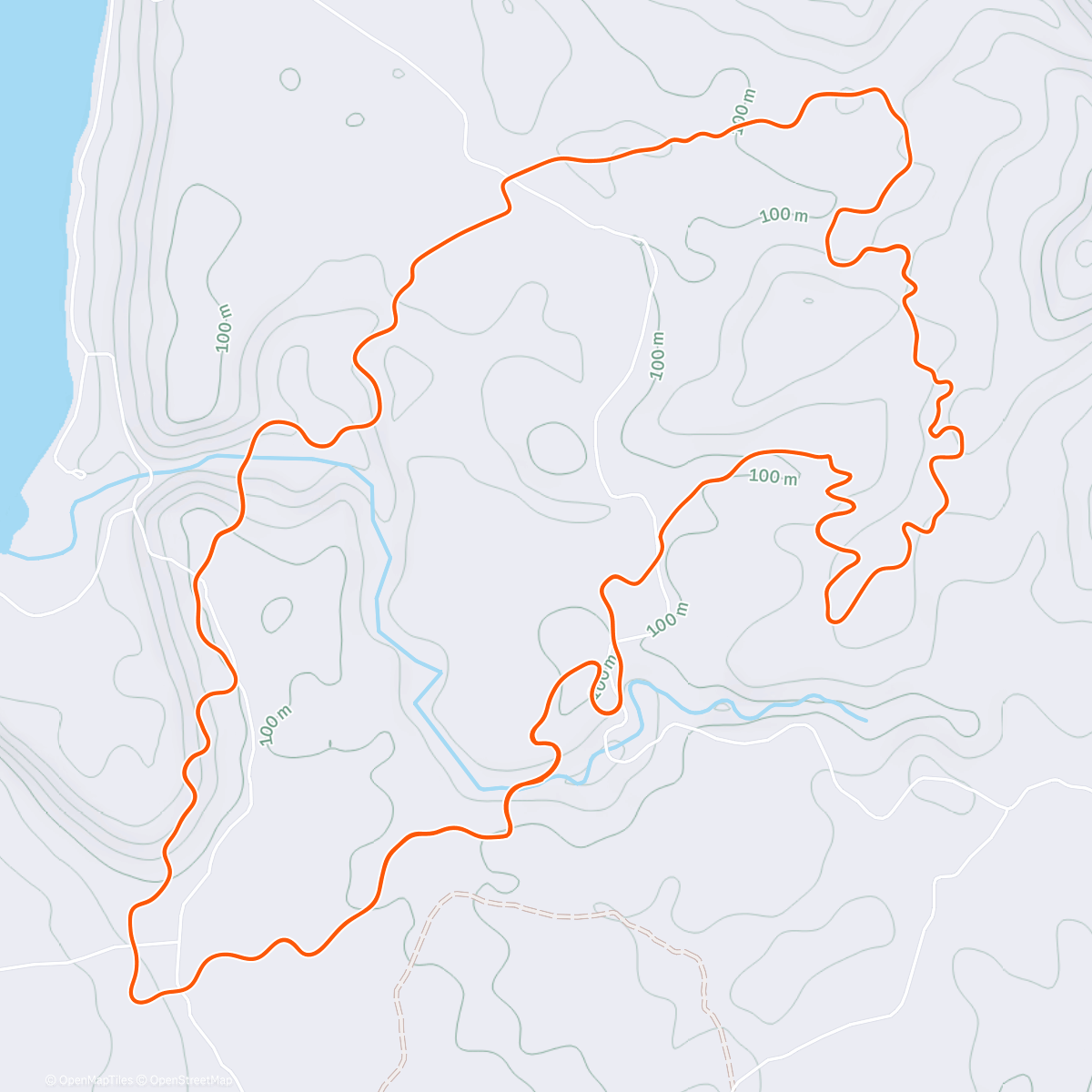 Map of the activity, Zwift - Race: Zwift Racing League: Redline Rally - Open Indigo Dev League Division1 (B) on Countryside Tour in Makuri Islands