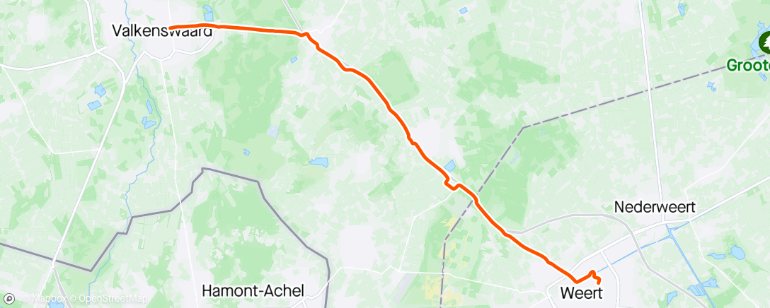 Map of the activity, Commute 37.2