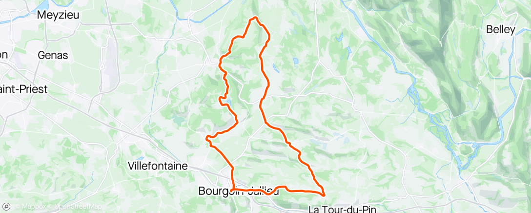 Map of the activity, 5 - Morning Ride
