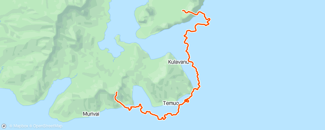 Map of the activity, Zwift - Active recovery in Watopia