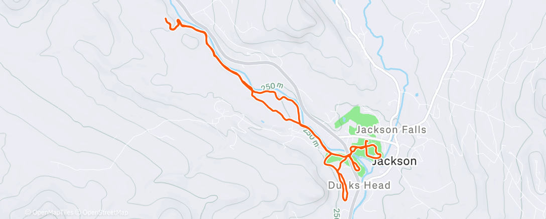Map of the activity, Enjoying the sweet lower village apricity