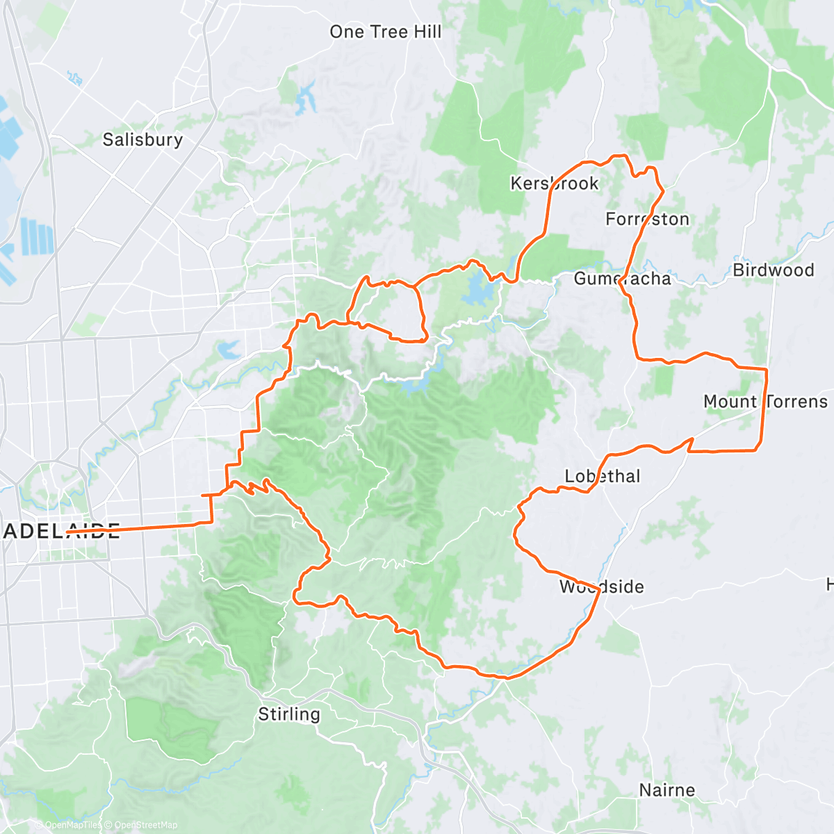 Map of the activity, TDU stage 2 🥳🤩