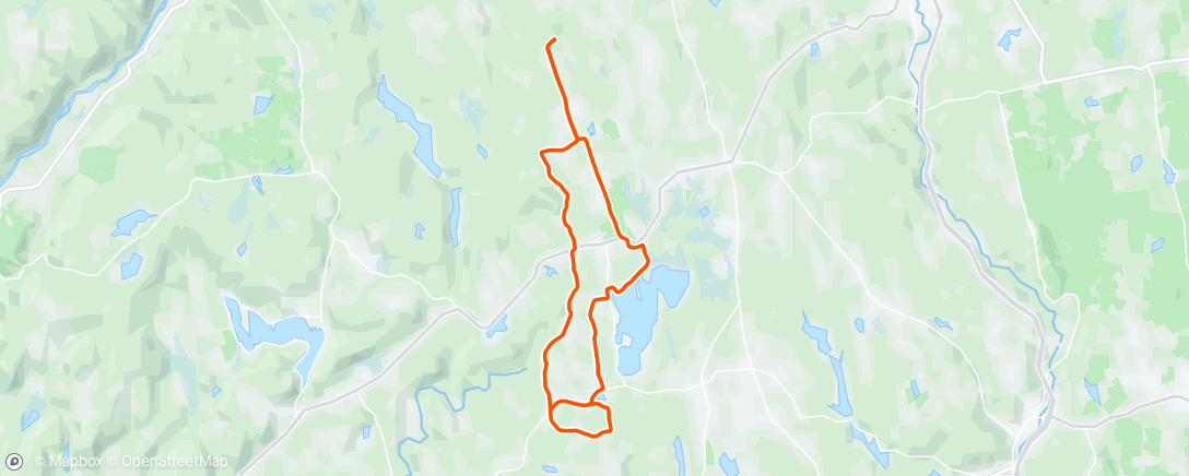 Map of the activity, Morning Ride