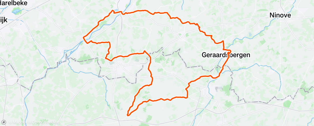 Map of the activity, Sufferfest🥵