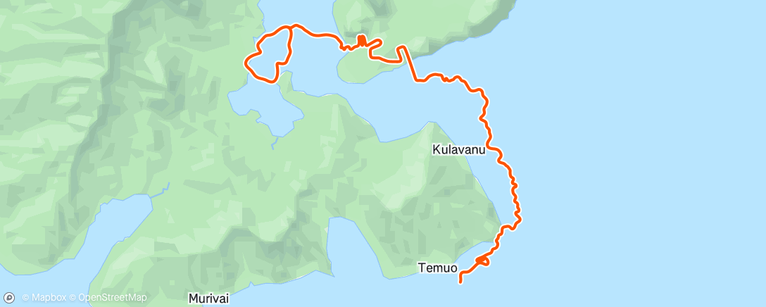 Map of the activity, Zwift - Coast to Coast in Watopia