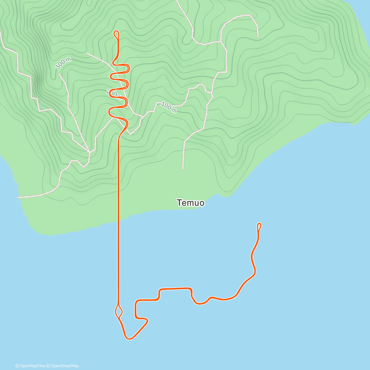 Map of the activity, Zwift - Hilltop Hustle in Watopia