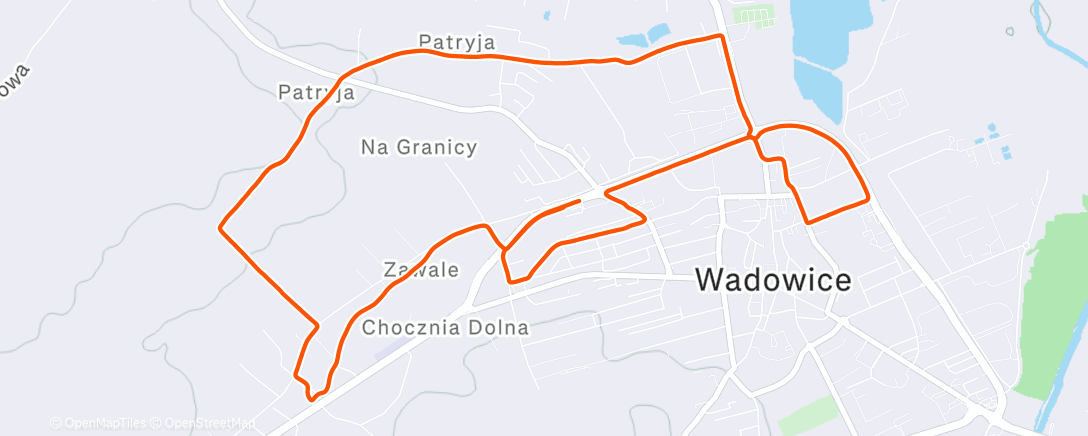 Карта физической активности (Morning Run)