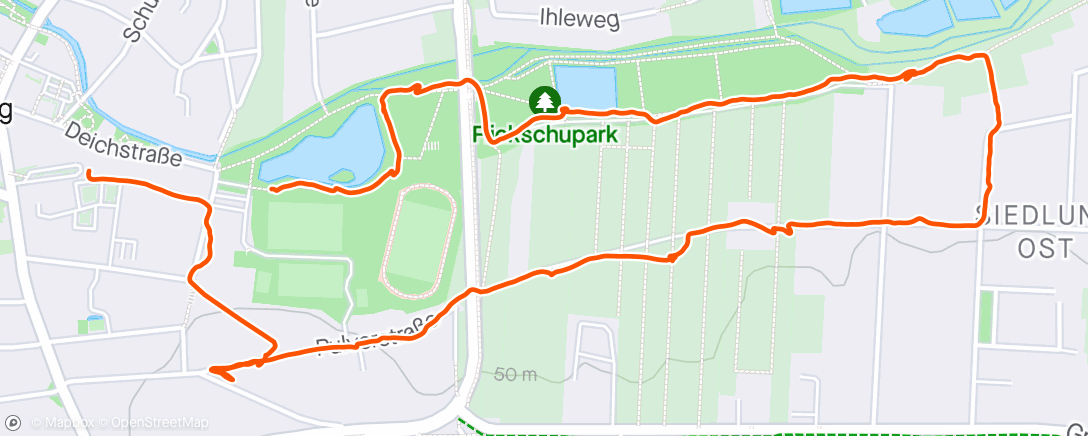 Map of the activity, Spaziergang am Nachmittag 🐕🚶‍♀️