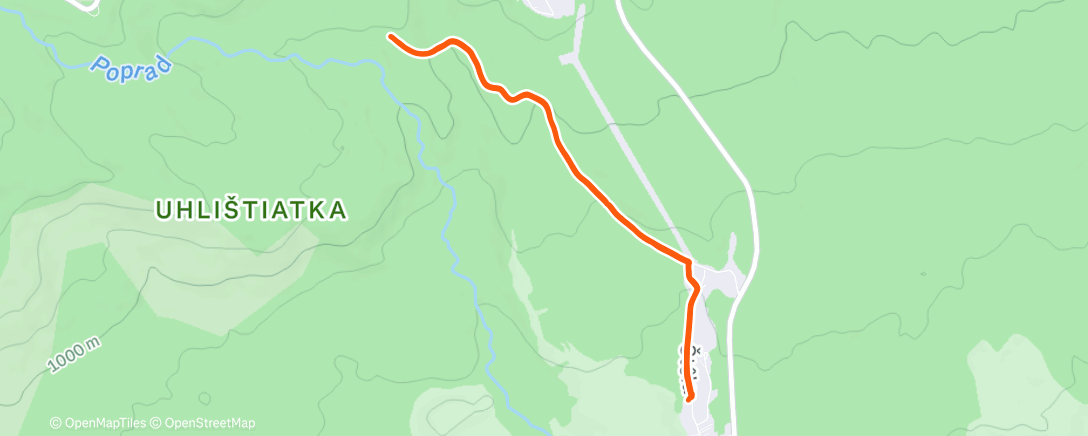 Карта физической активности (Afternoon Walk)