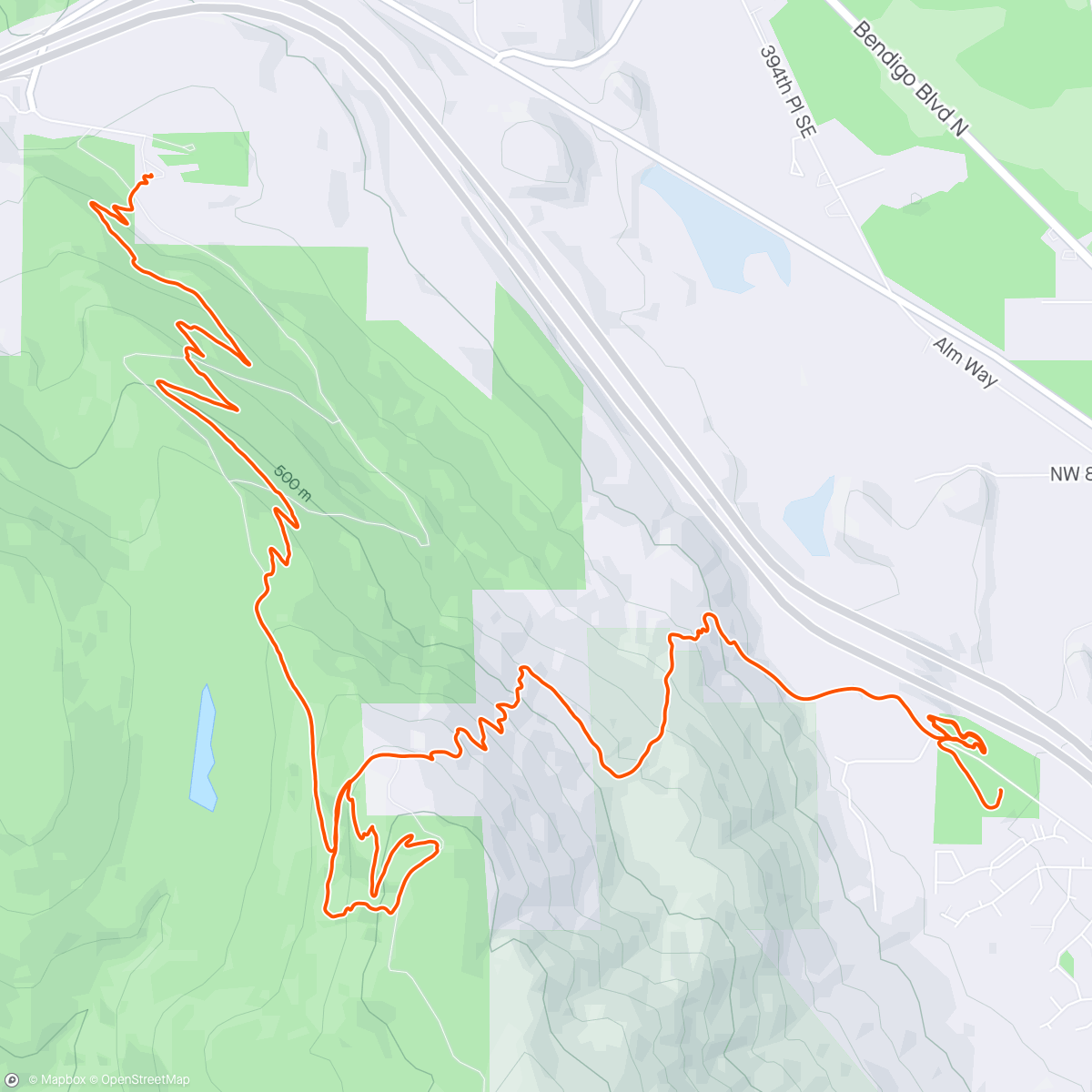 Map of the activity, Bikes are fun