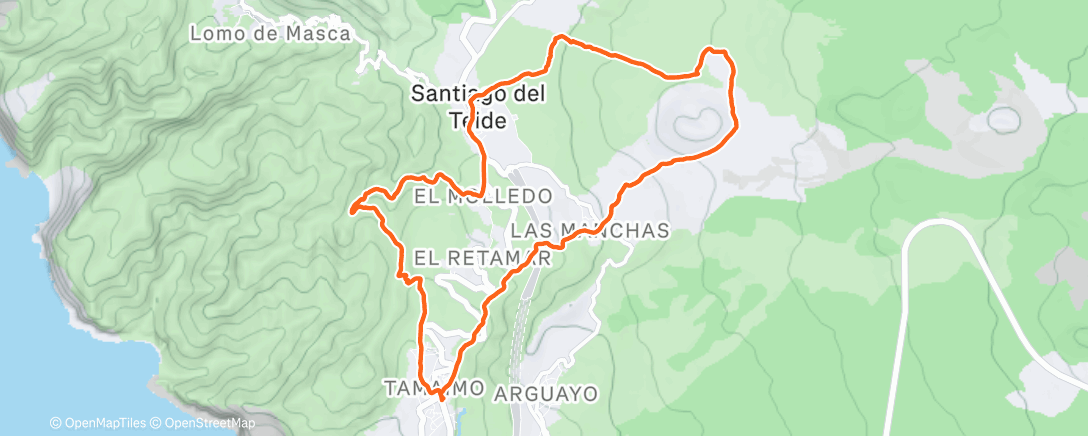 Map of the activity, Este frío me está apagando 🪫