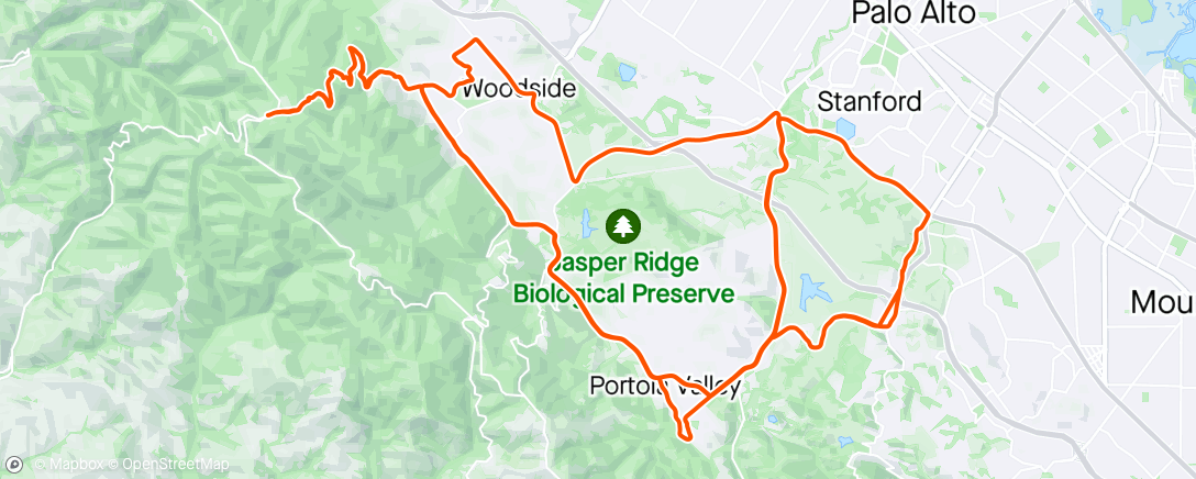 Map of the activity, Kings + Nooner Double Alpine