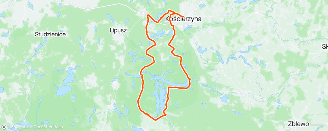 Map of the activity, 🚴🌲